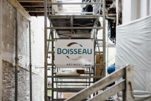 chantier de rénovation boisseau