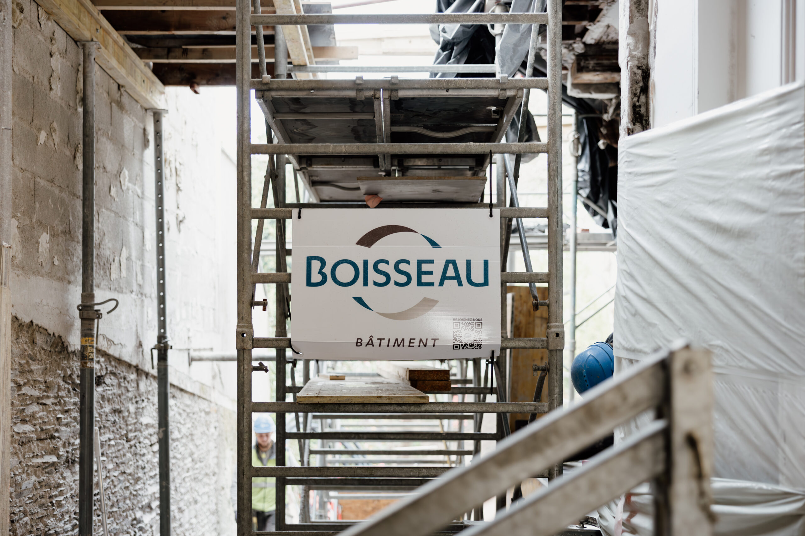 chantier de rénovation boisseau