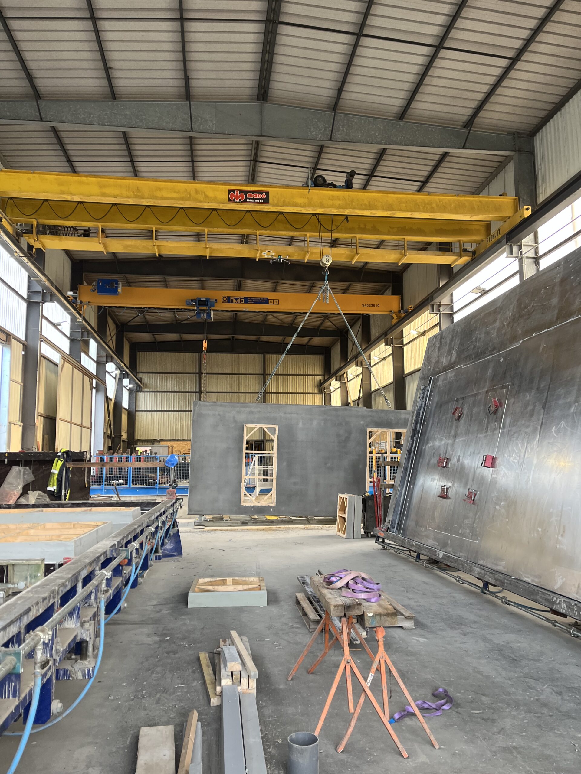 Notre atelier de préfabrication béton - Boisseau2