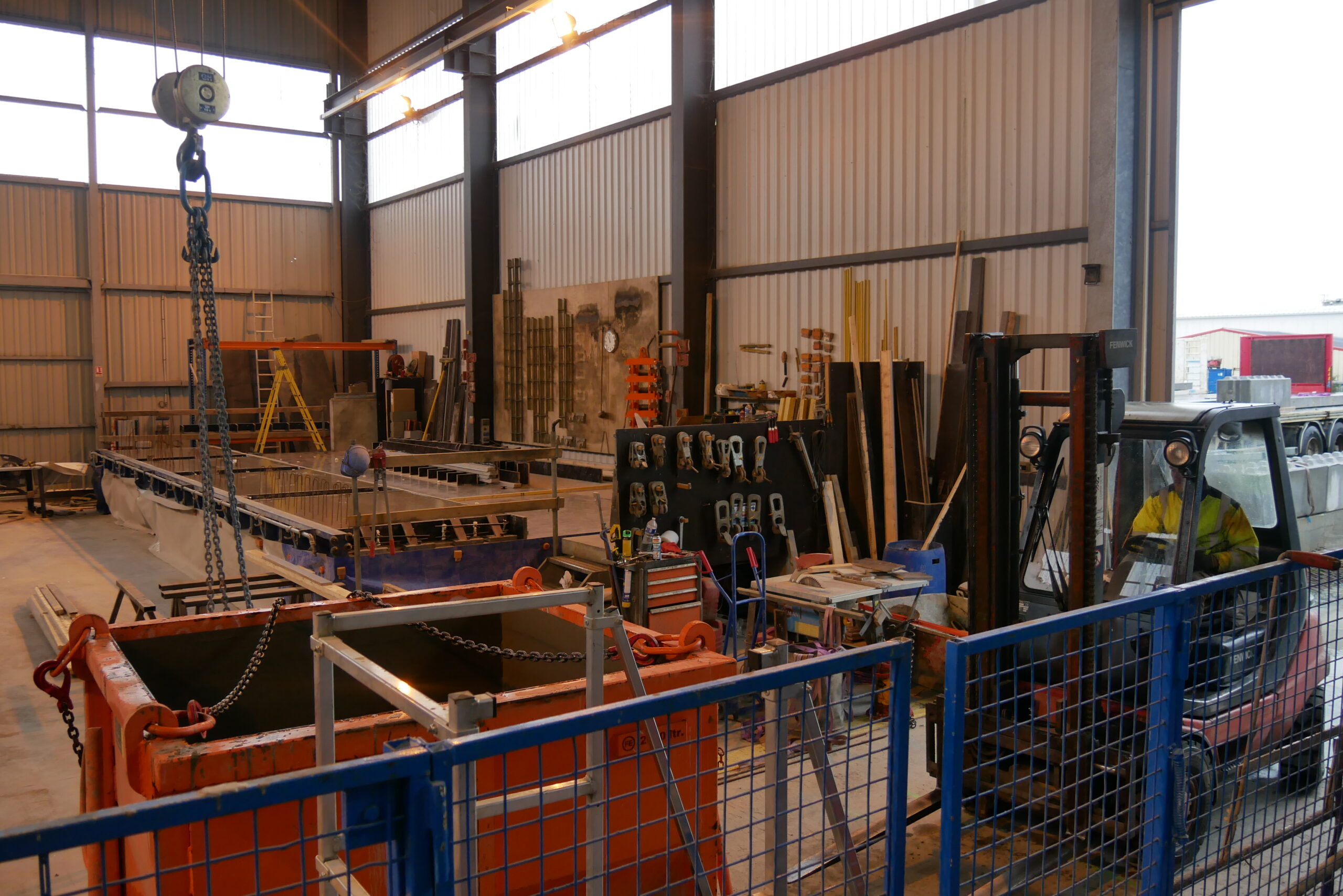 Notre atelier de préfabrication béton - Boisseau4