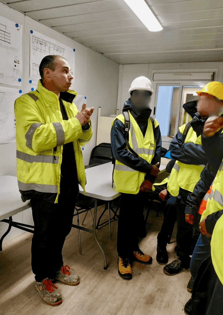 Visite jeunes EPIDE - Chantier aviateur Avrillé (49) 3