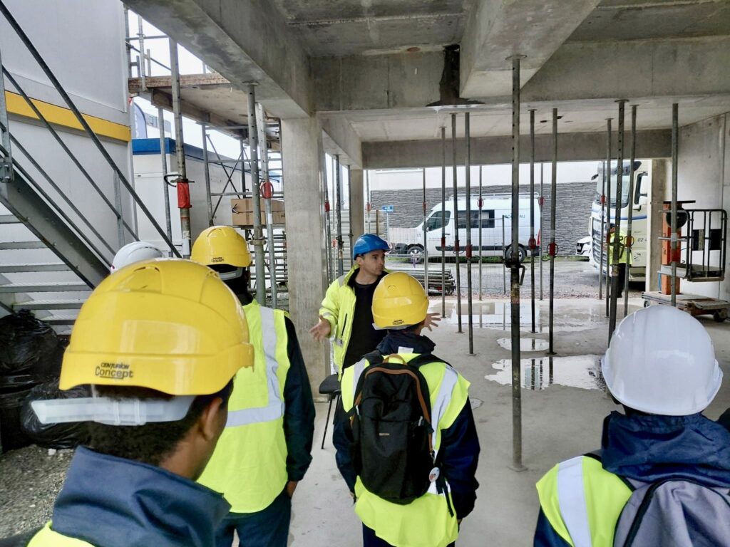 Visite jeunes EPIDE - Chantier aviateur Avrillé (49) 4