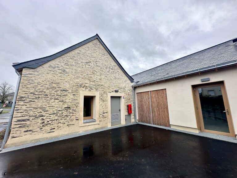 Construction et rénovation salle polyvalente du Pin - Boisseau Bâtiment - Boisseau Ravalement7
